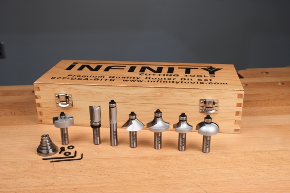 Infinity Cutting Tools 7-pc. Professional Router Bit Set (00-113)