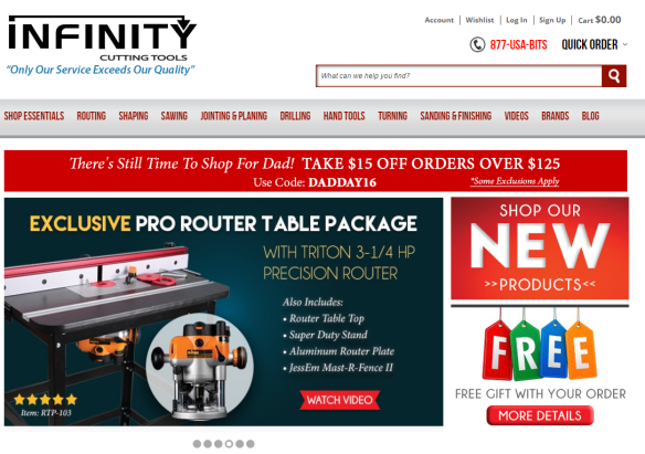 Infinity Cutting Tools New Web Site