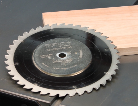 Infinity Cutting Tools Laser Thin-Kerf Table Saw Blade 010-046