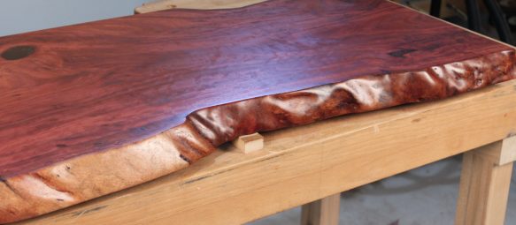 Live-Edge (Natural-Edge) Table with Odie's Oil Finish